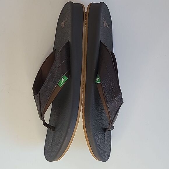 Sanuk Brumeister Primo Sandal-Brown Men's Size US 8/ EU 41 - Picture 7 of 13